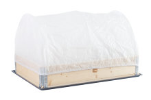 Vekstduk m/stenger til pallekarm